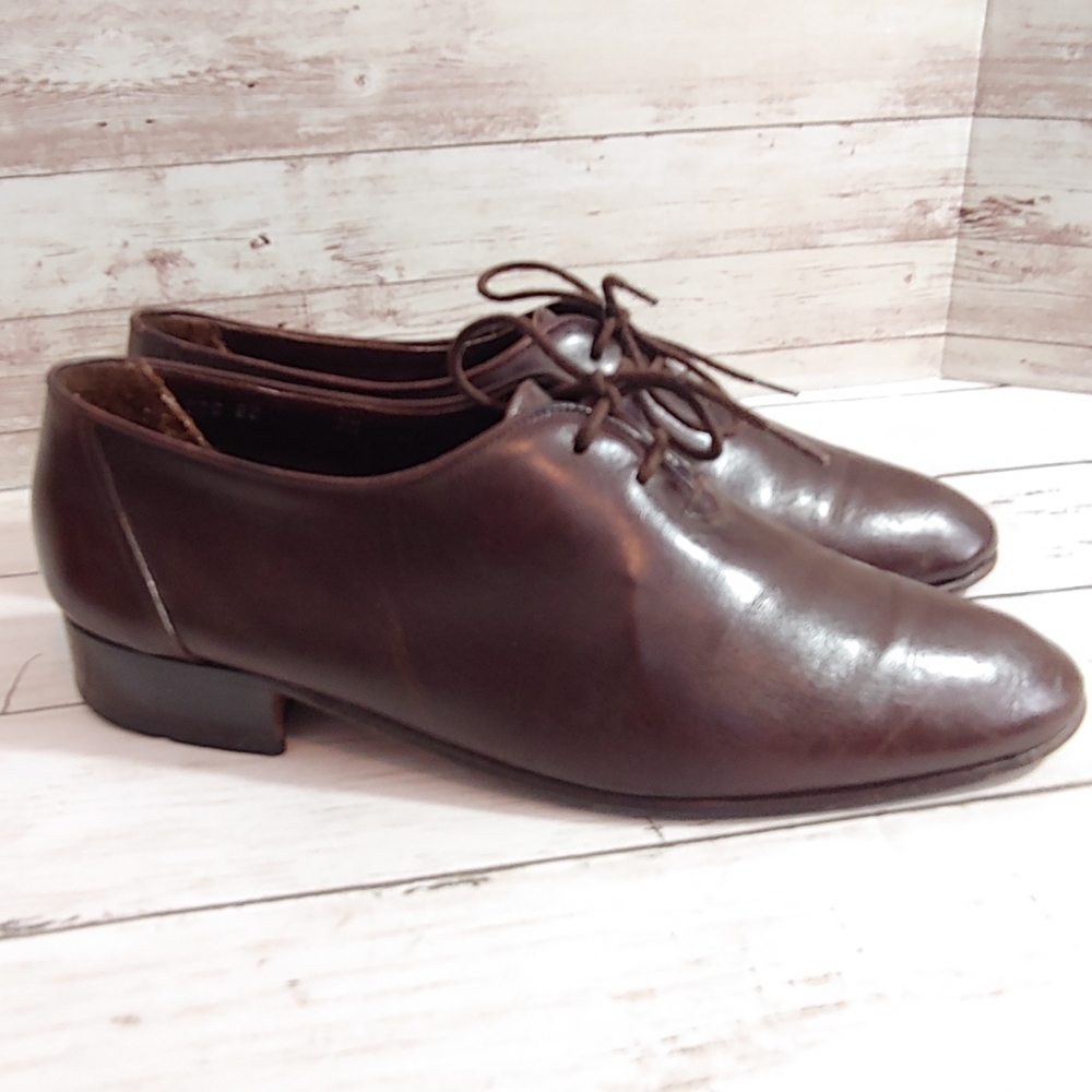 Christian Dior Brown leather oxfords - Picture 3 of 15